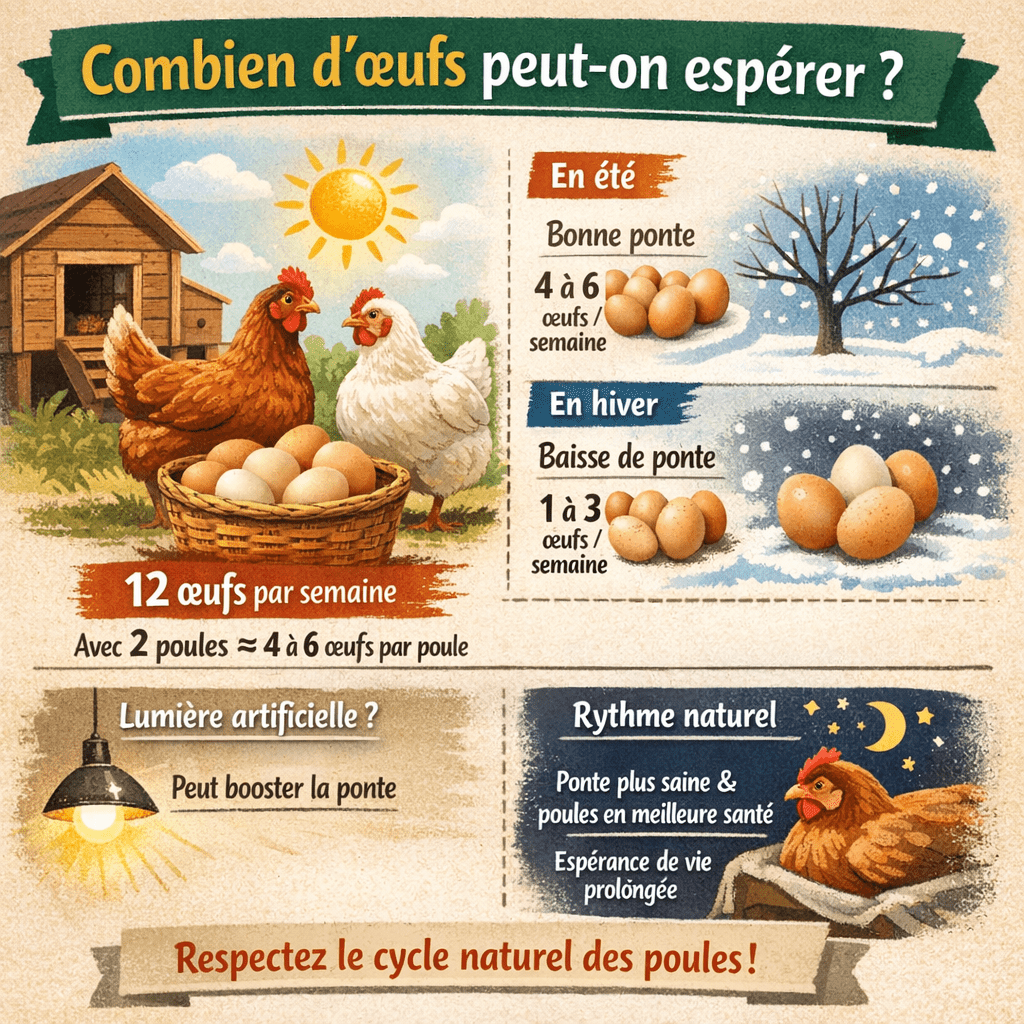 Savoir combien de poules pour commencer est la première question que se pose tout futur propriétaire d’un petit poulailler.