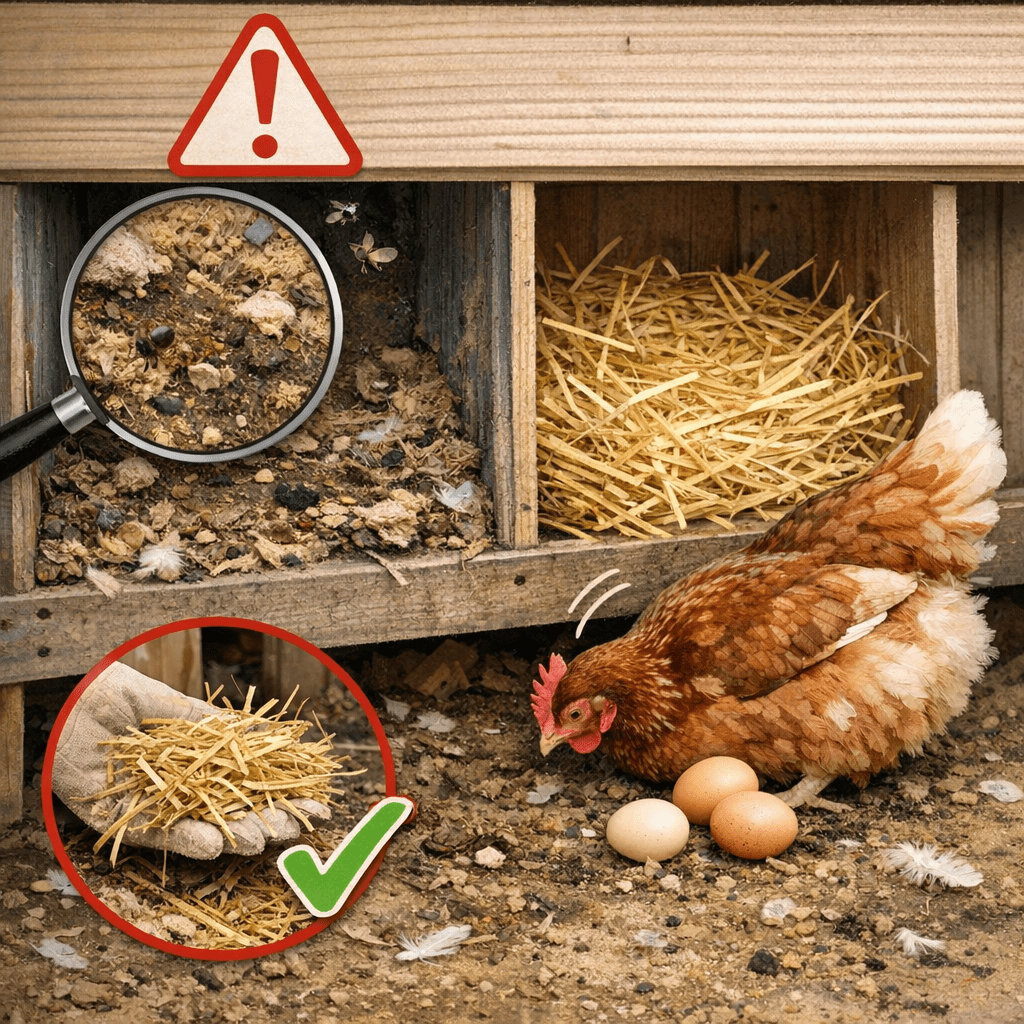 Votre poule pond par terre ? Découvrez les causes de ce comportement et nos conseils pratiques pour qu'elle utilise enfin son pondoir.