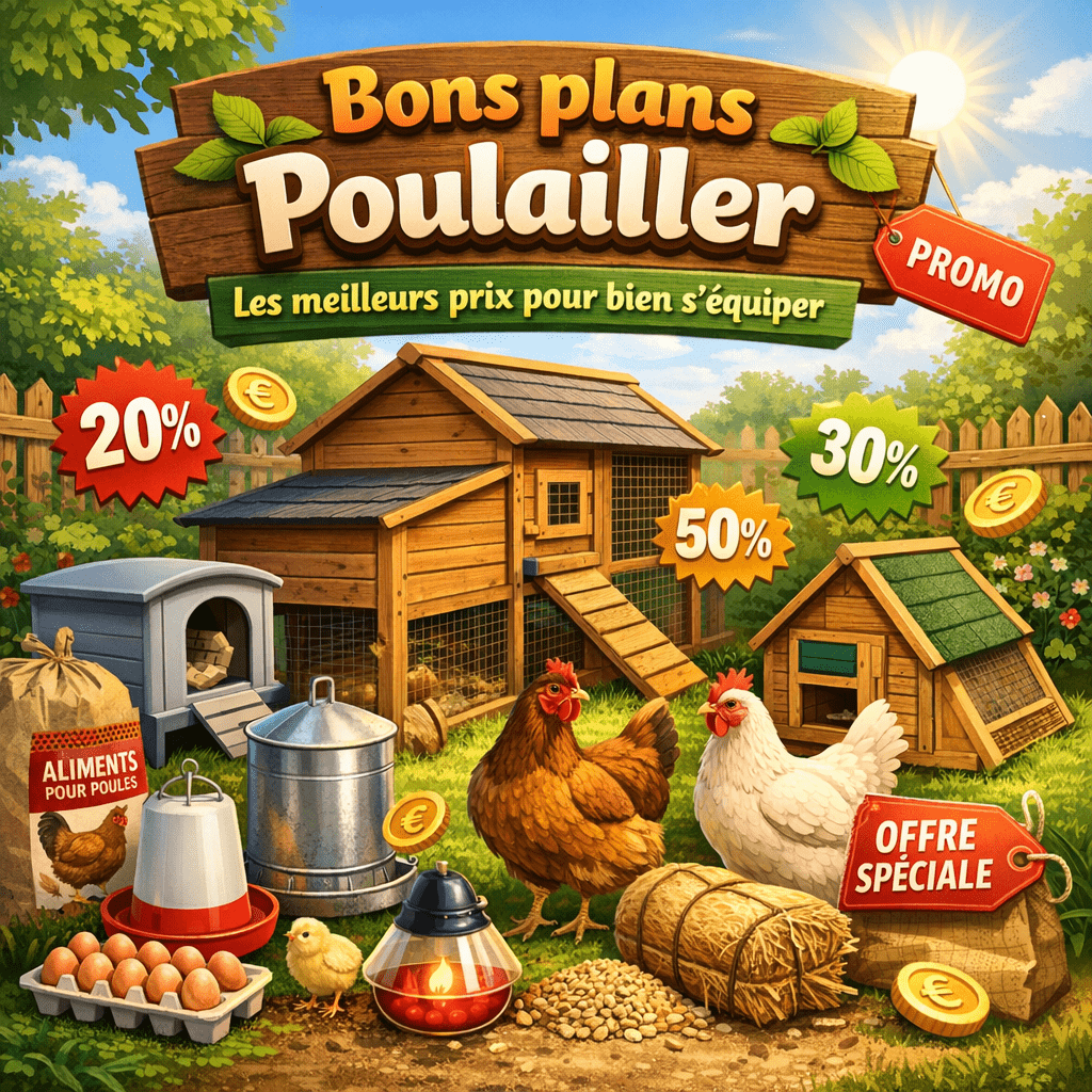 Bons plans poulailler : les meilleurs prix pour bien s’équiper