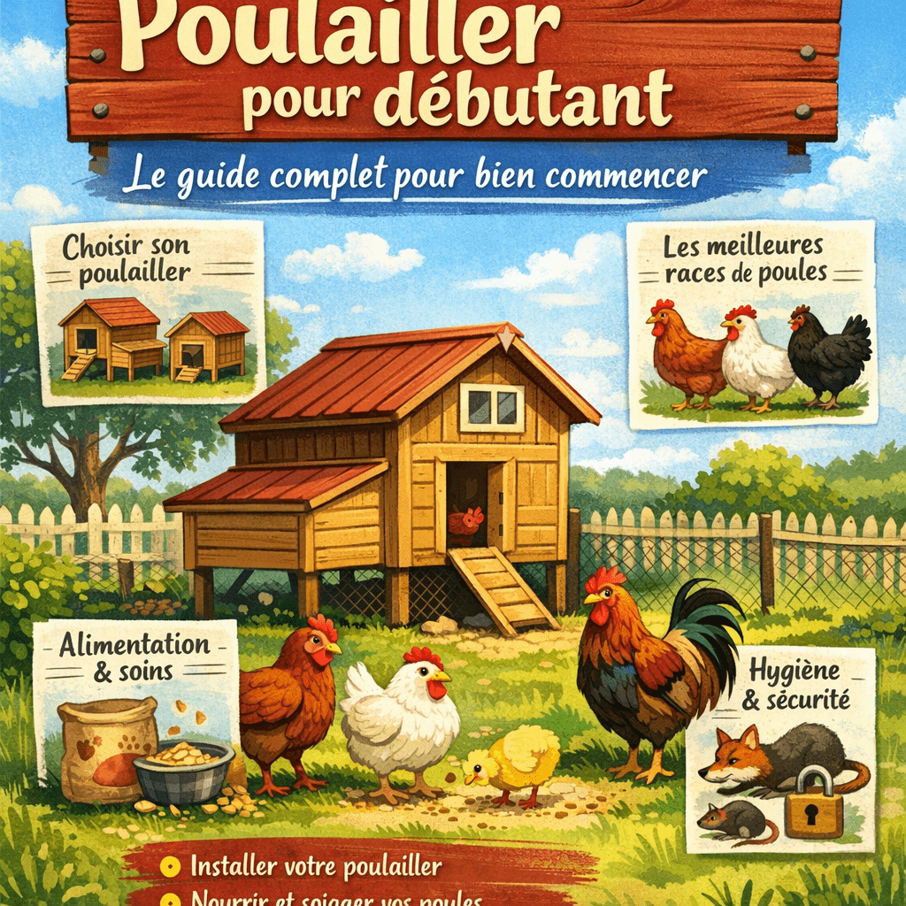 poulailler pour débutant : le guide complet pour bien commencer