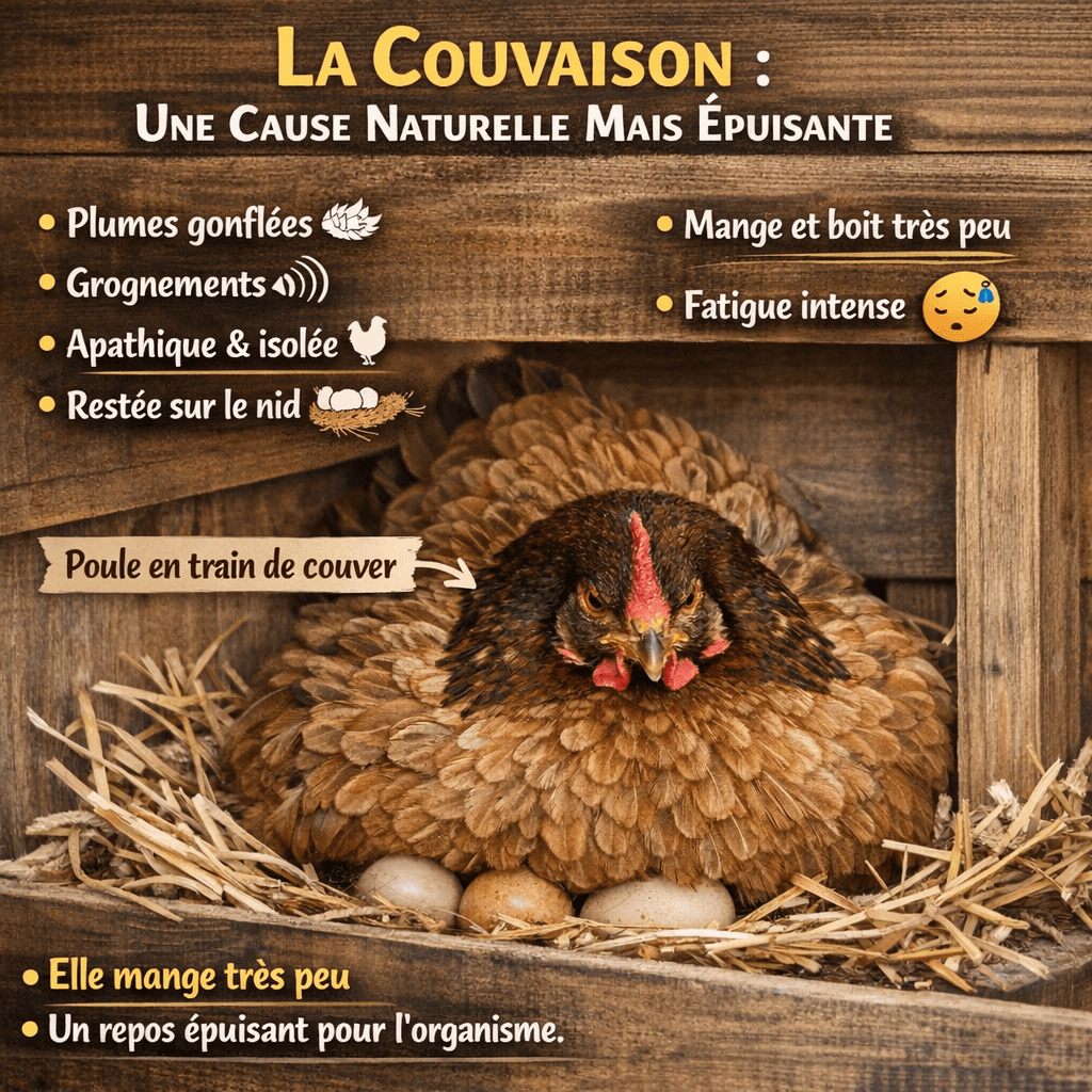 Poule qui reste couchée toute la journée : Le guide indispensable pour comprendre et agir vite