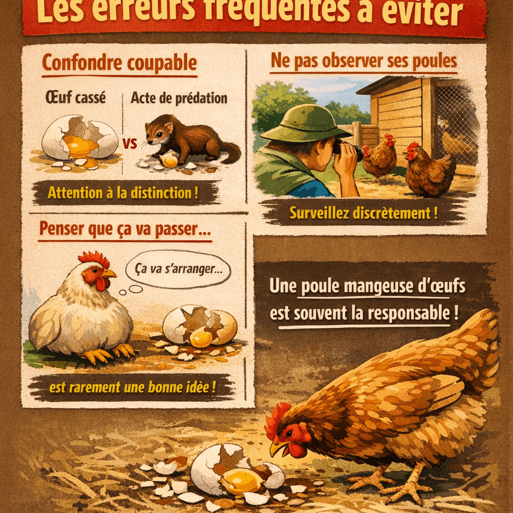 Poule qui mange ses œufs : causes cachées et solutions fiables