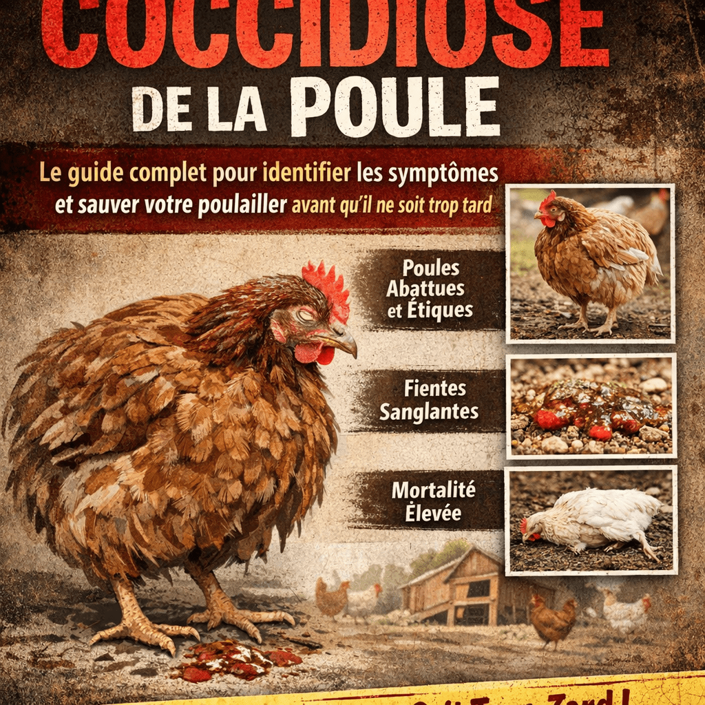 Coccidiose de la poule Le guide complet pour identifier les symptômes et sauver votre poulailler avant qu'il ne soit trop tard