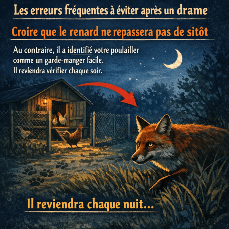 Attaque de renard poulailler