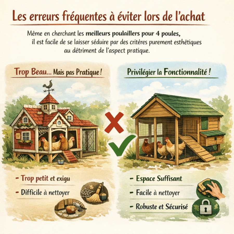 Guide Ultime : Les 5 meilleurs poulaillers pour 4 poules pour un jardin épanoui