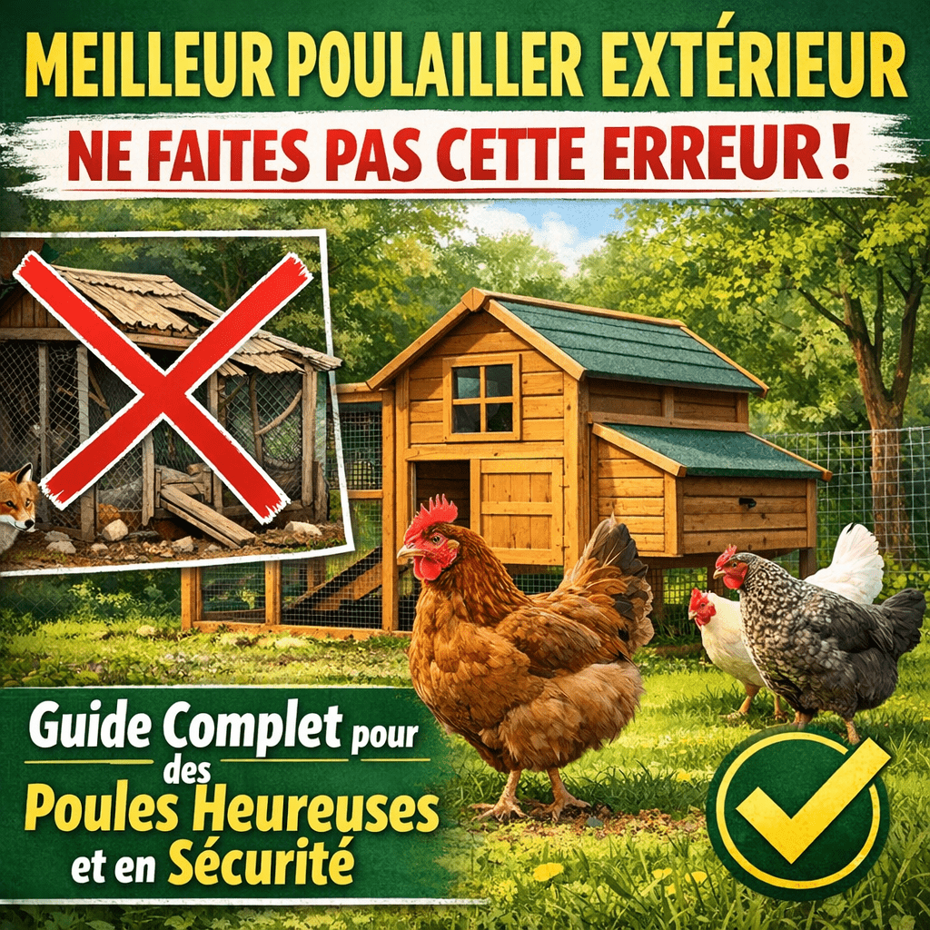 Meilleur Poulailler Extérieur Ne Faites Pas Cette Erreur Guide Complet pour des Poules Heureuses et en Sécurité