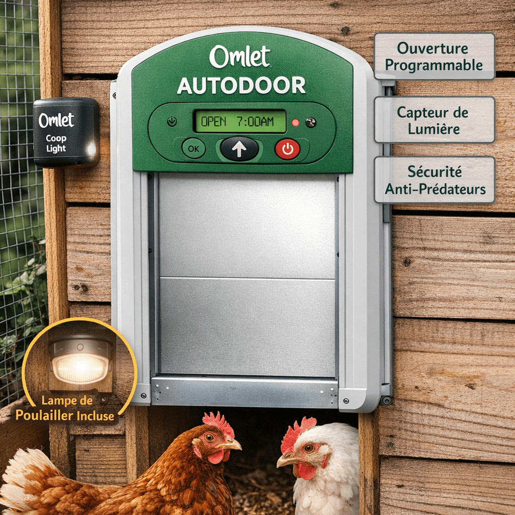 Quelle est la meilleure porte automatique de poulailler