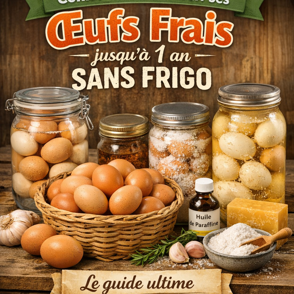Comment conserver ses œufs frais jusqu'à 1 an