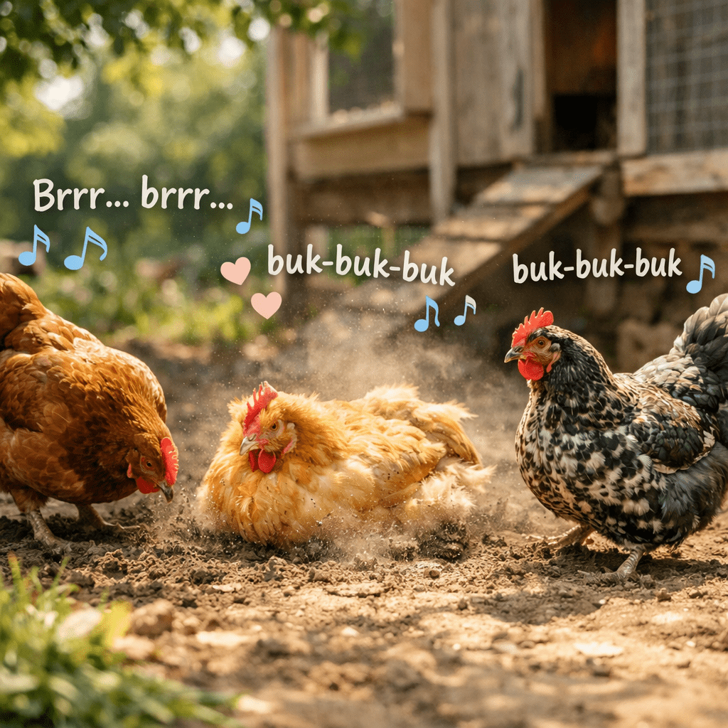 Comprendre le langage des poules : décoder les 12 cris et comportements