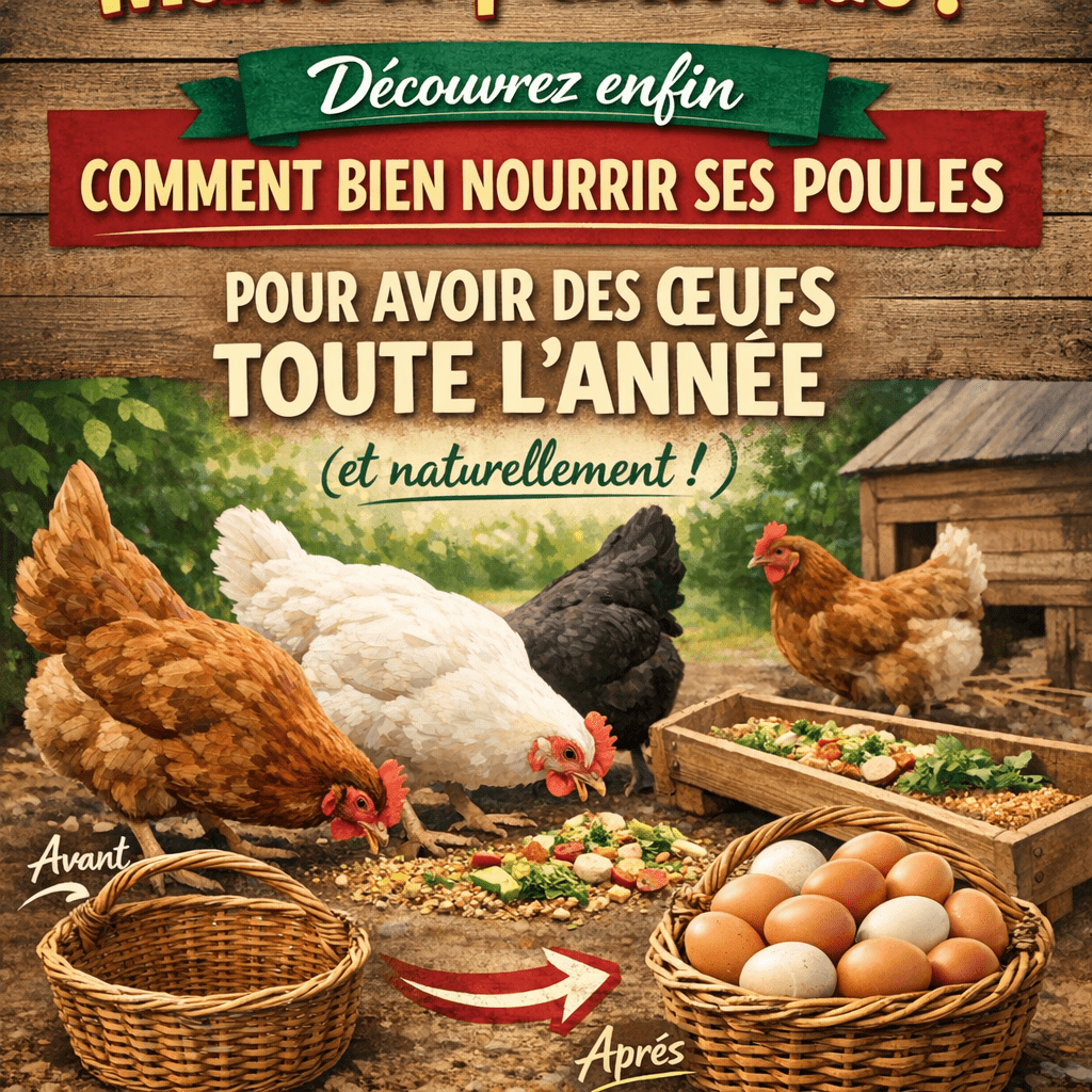 Découvrez enfin comment bien nourrir ses poules pour avoir des œufs toute l’année