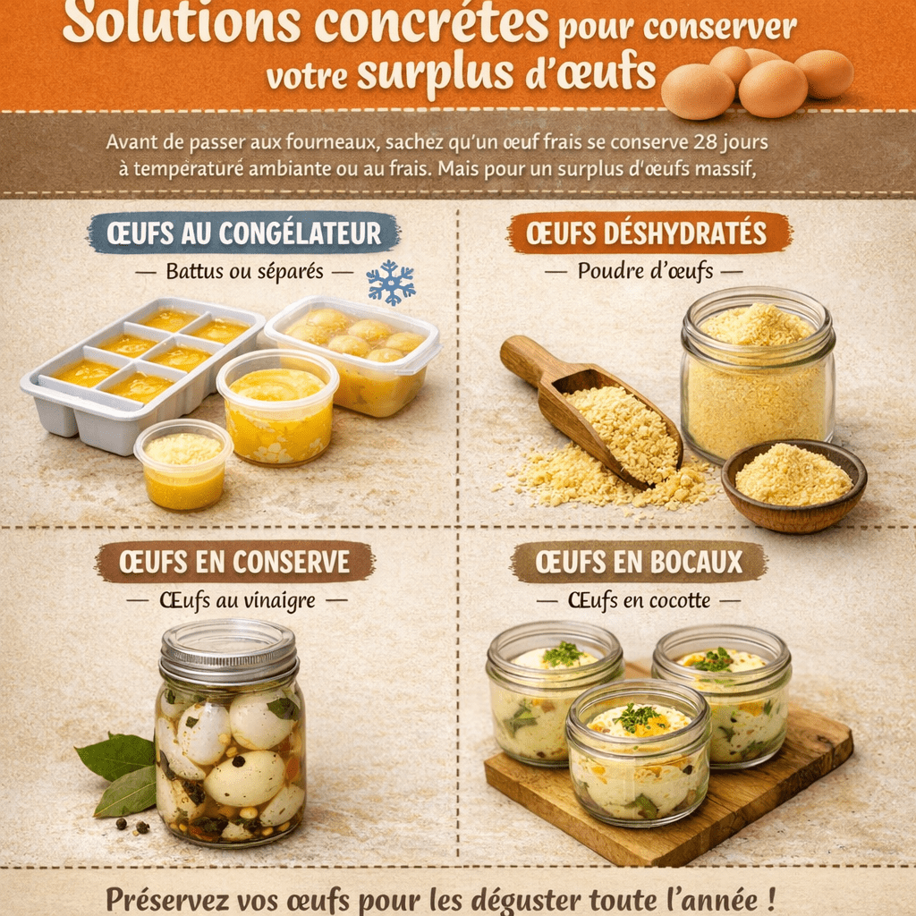 Surplus d'œufs ? 15 Secrets de Grand-mère et Recettes Gourmandes pour ne plus jamais gaspiller un seul œuf !