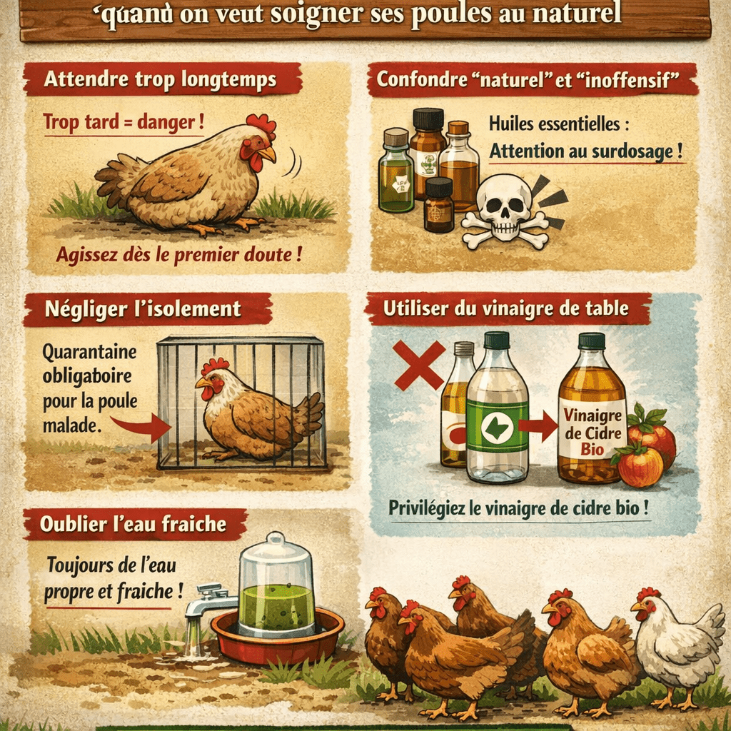 Le guide ultime pour soigner  ses poules au naturel  et éviter les médicaments chimiques