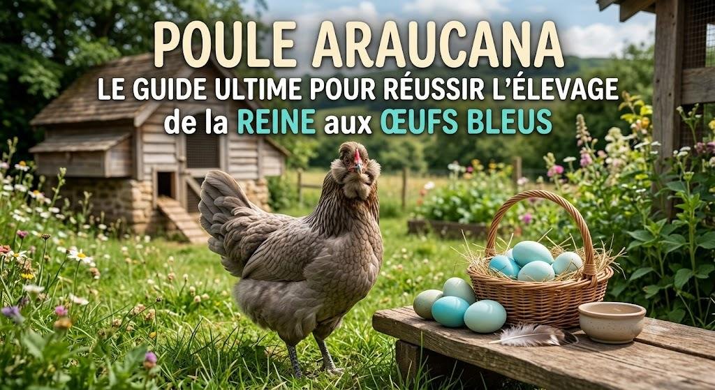 Poule Araucana : Le Guide Ultime pour Réussir l’Élevage de la Reine aux Œufs Bleus.
