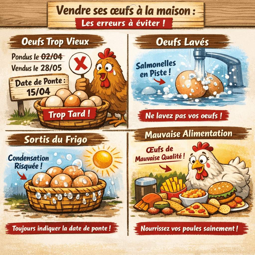 Vendre ses œufs de poule à la maison : Le guide légal pour ne plus stresser !