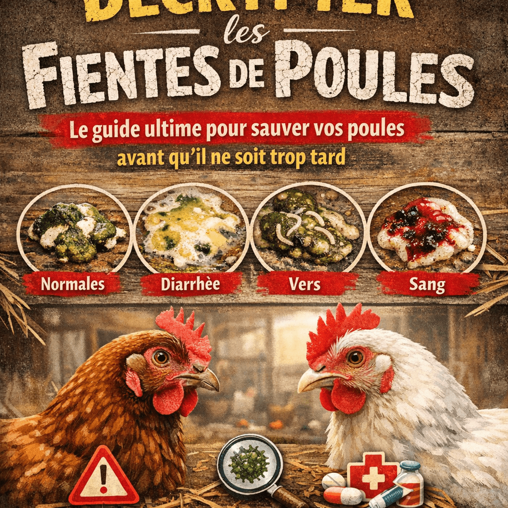 Décrypter les fientes de poules : Le guide ultime pour sauver vos poules avant qu'il ne soit trop tard