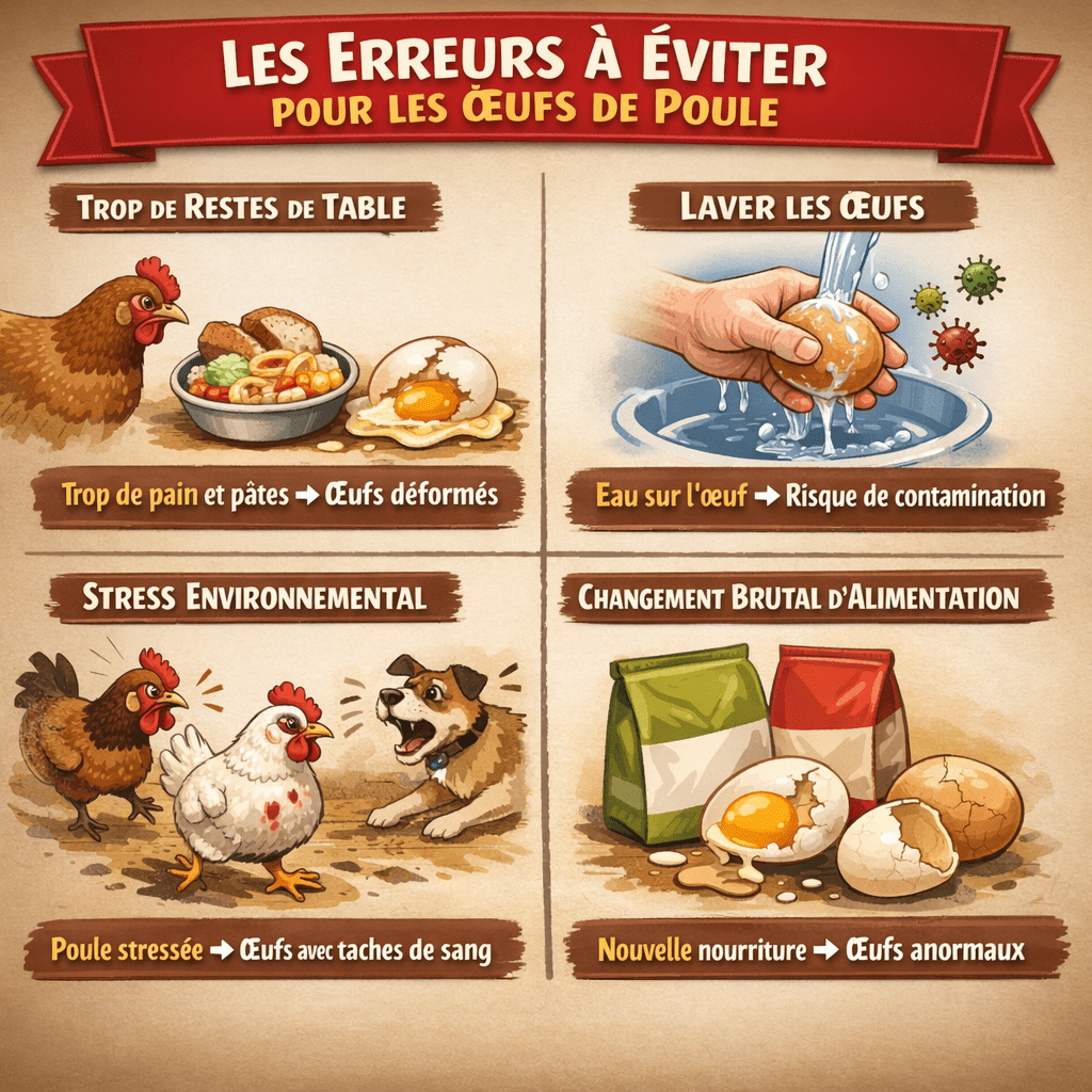 Anomalie de l'œuf de poule: Sang dans l'œuf et jaune bizarre tout ce que vos poules tentent de vous dire