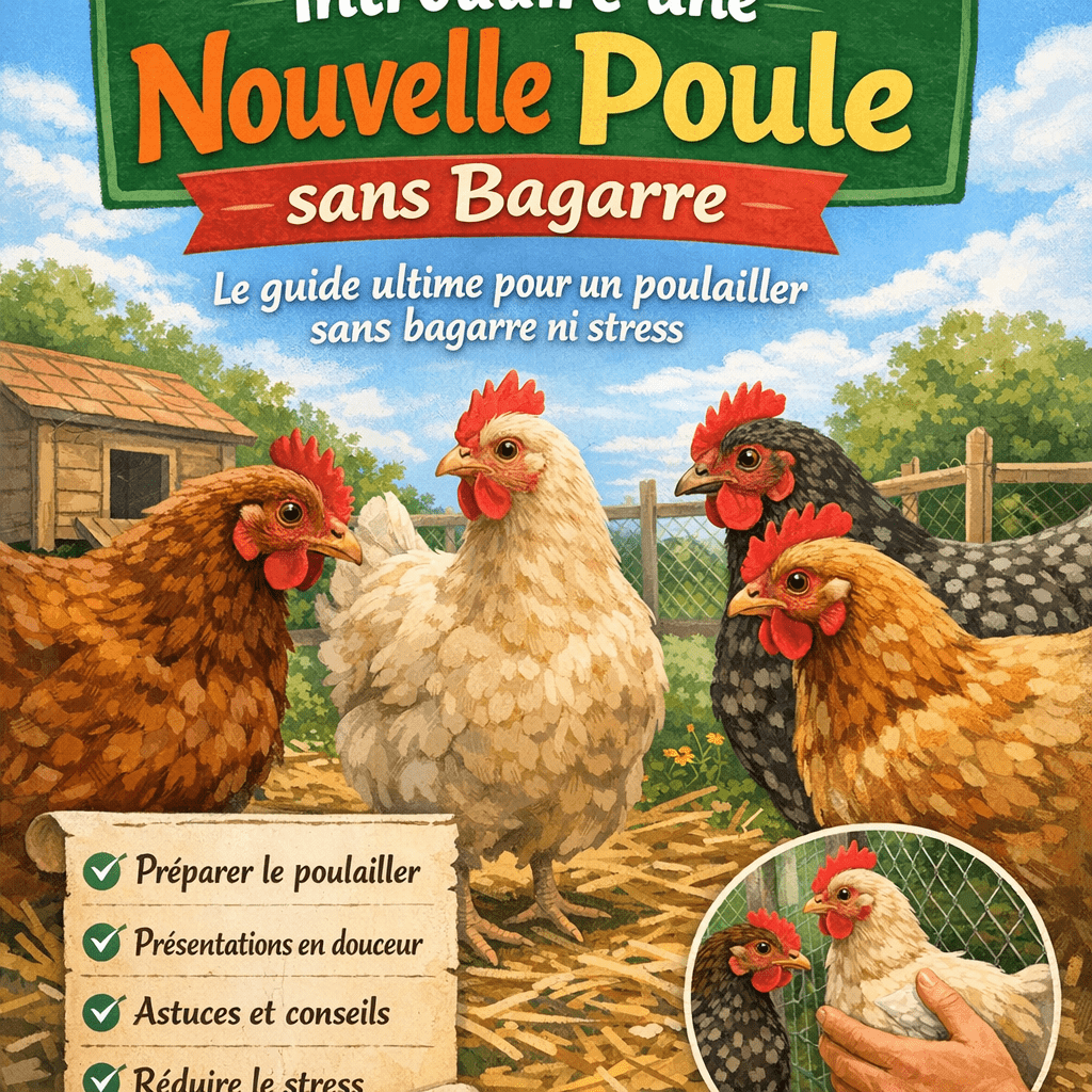 Introduire une nouvelle poule sans bagarre: Le guide ultime pour un poulailler sans bagarre ni stress