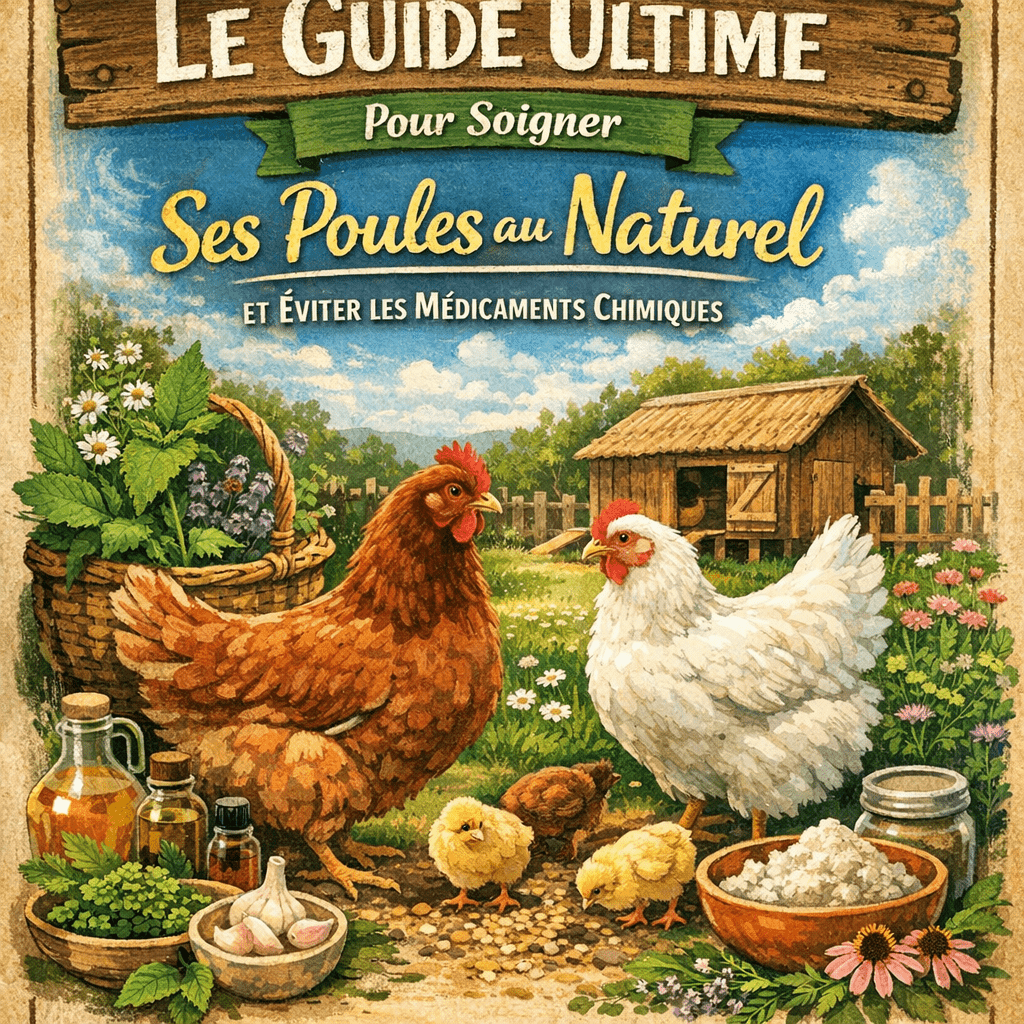 Le guide ultime pour soigner  ses poules au naturel  et éviter les médicaments chimiques