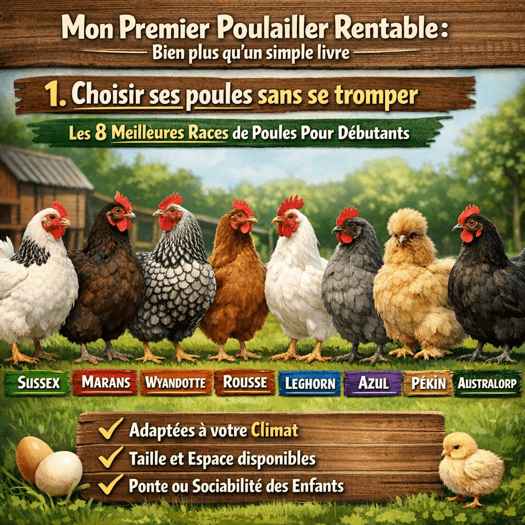Élever des poules dans son jardin : Le guide ultime pour un poulailler rentable et serein