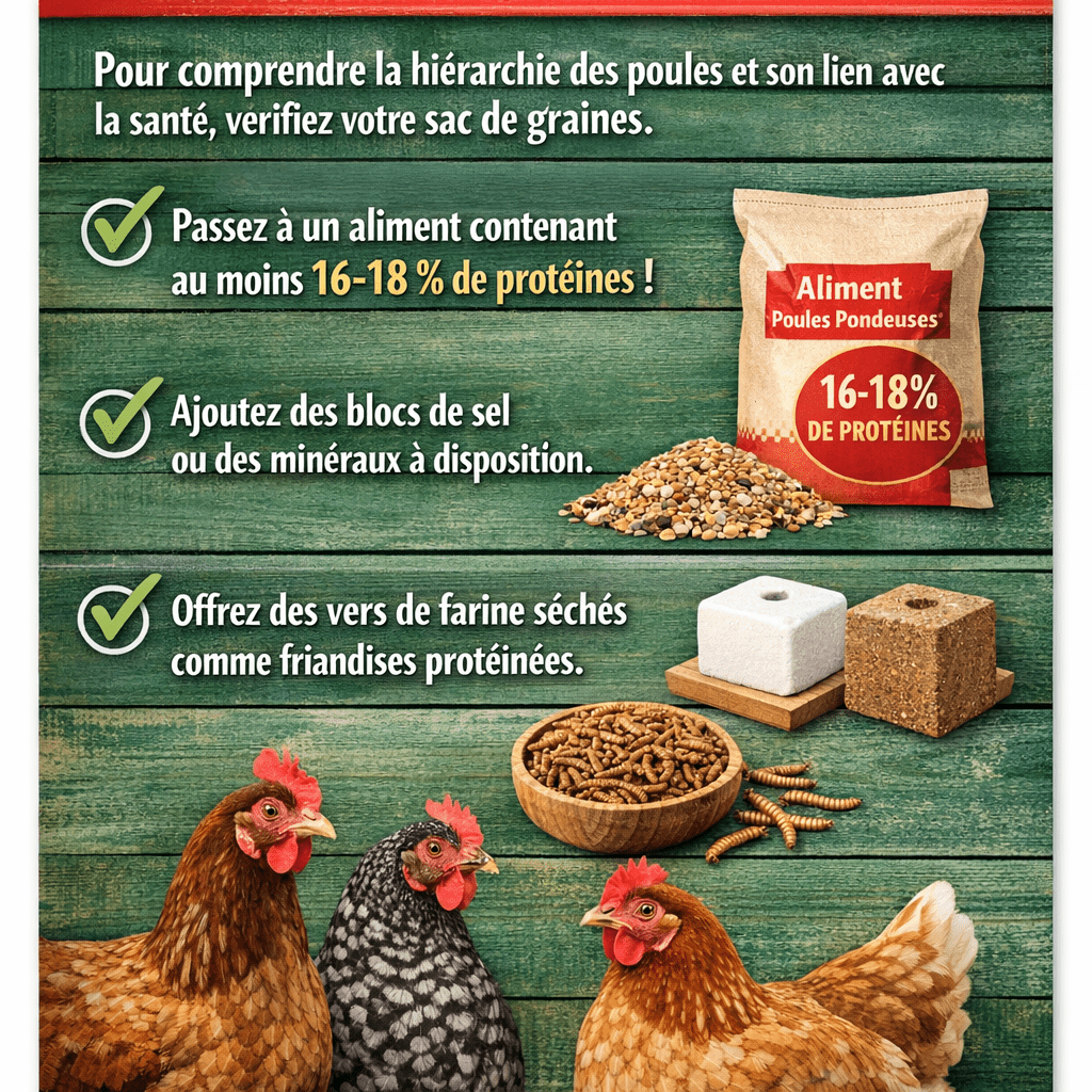 Comprendre la hiérarchie des poules