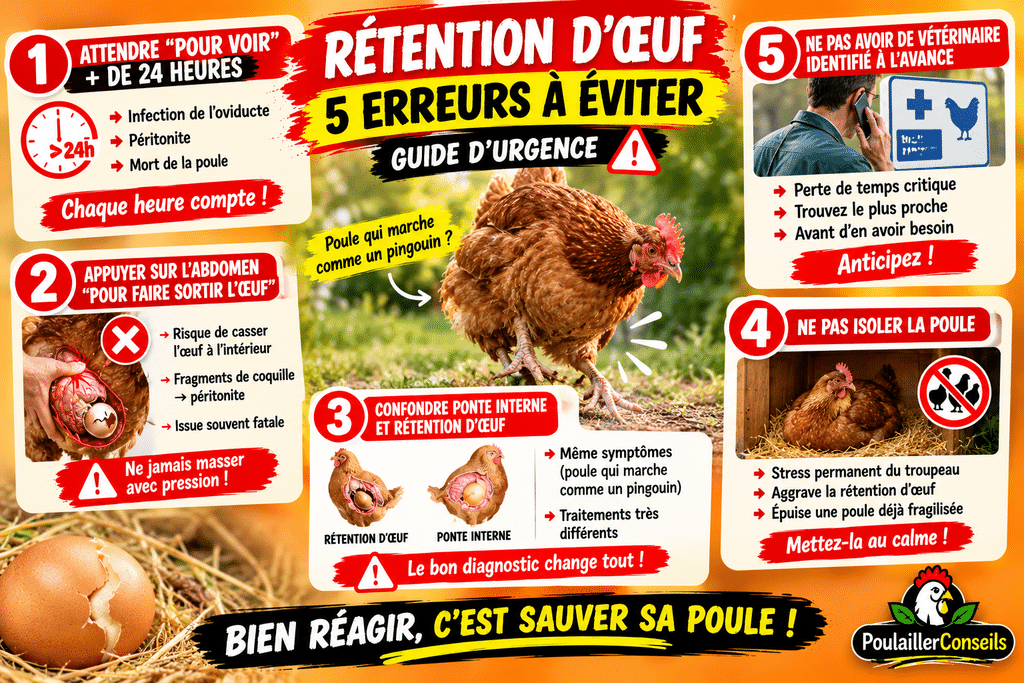 poule qui marche comme un pingouin 
